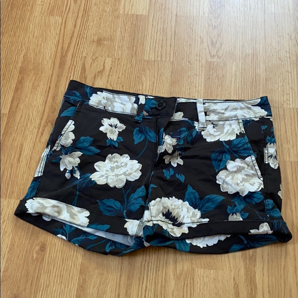 Floral patterned shorts